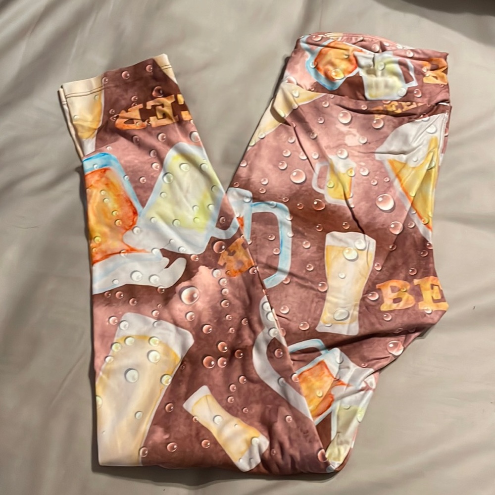 St Patrick’s Day Beer leggings